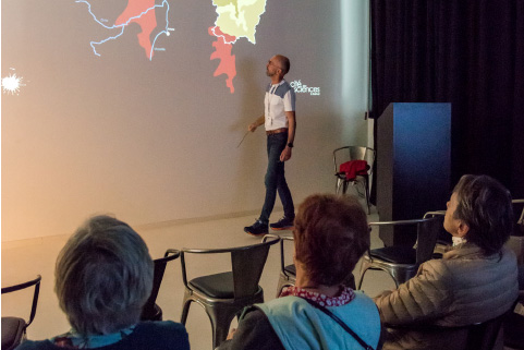 Présentation à la Cité des Sciences